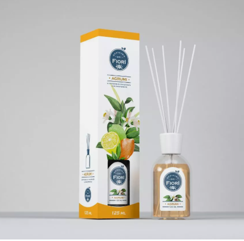 DIFFUSORE 125 ML OFFICINA DEI FIORI AGRUMI ASTUCCIO NORMALE