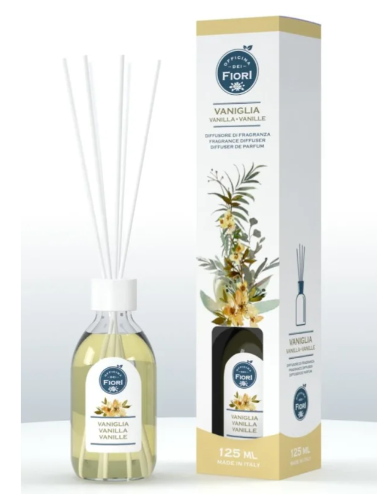 Profumatore Diffusore Ambiente Vaniglia Officina dei Fiori, 125 ml