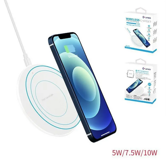 Caricatore wireless base di ricarica rapida universale 5/7.5/10 W QI micro USB