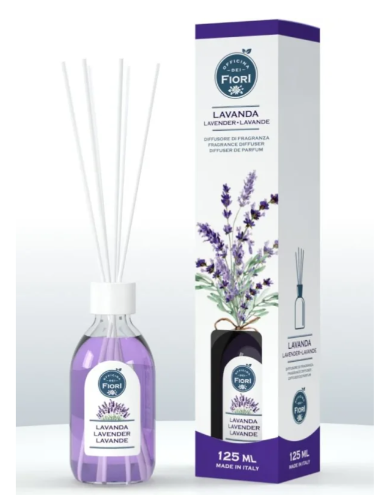 Profumatore Diffusore Ambiente Lavanda Officina dei Fiori, 125 ml