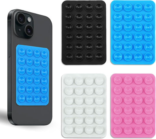 Ventose per Telefono,  Silicone Ventosa Telefono, Multifunzionale Ventose Telefono, Forte Legame Adatto per Selfie e Video