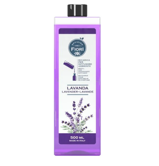 Ricarica Profumatore Ambiente Lavanda Officina dei Fiori, 500 ml