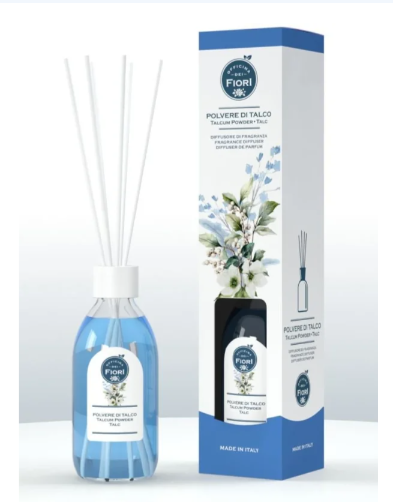 Profumatore Diffusore Ambiente Polvere di Talco Officina dei Fiori, 125 ml